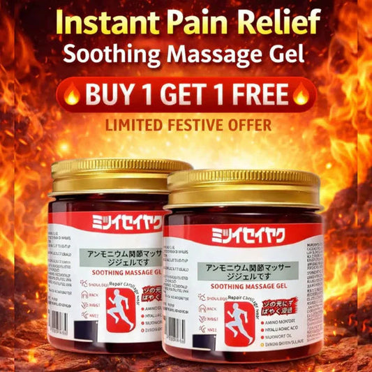 QuickRelief™ - Japanese Instant Pain Relief Soothing Massage Gel 🌸✨ (Buy 1 Get 1 Free🔥🔥)